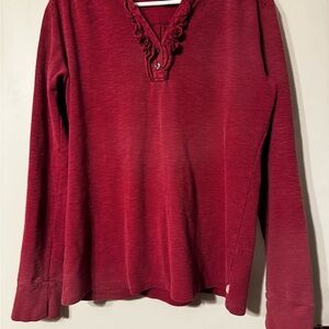 Ralph Lauren Red Blouse